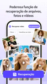 Recuperação arquivos de fotos screenshot