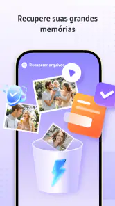 Recuperação arquivos de fotos screenshot