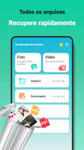 Recuperação de arquivos screenshot
