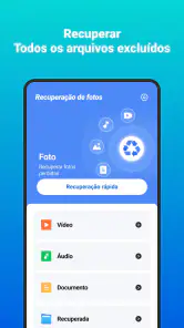 Recuperação de fotos screenshot