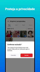 Recuperação de fotos screenshot