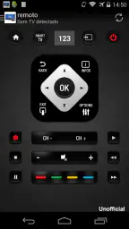 Remoto para TV Philips 1