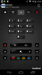 Remoto para TV Philips 2