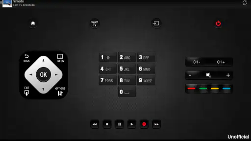 Remoto para TV Philips 7
