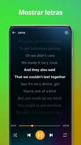 Reprodutor de música screenshot