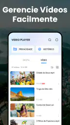 Reprodutor de vídeo Full HD 7