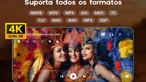 Reprodutor de vídeo HD 1