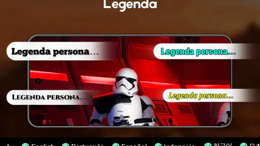 Reprodutor de vídeo HD 8