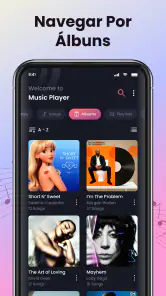 Reproduzir música offline screenshot