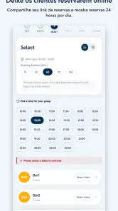 Reservas para restaurantes screenshot