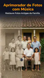 Restaurar Foto IA com Música 1