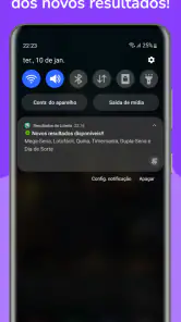 Resultados da Loteria screenshot