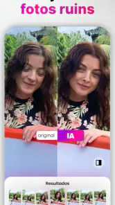 Retake AI: Editor de Fotos screenshot