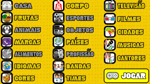Roda Roda jogo leve de palavra 4