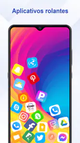 Rolling Icon: Papel parede 3D screenshot