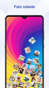 Rolling Icon: Papel parede 3D screenshot