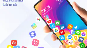 Rolling Icon: Papel parede 3D screenshot