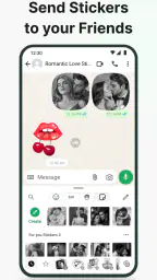 Romantic Love Emoji WAStickers 2