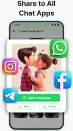 Romantic Love Emoji WAStickers 6
