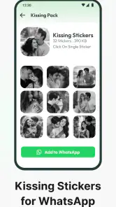 Romantic Love Emoji WAStickers screenshot