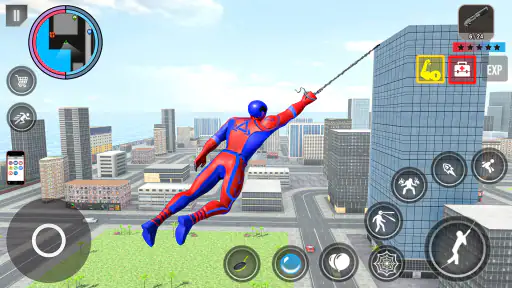 Rope Action City Fighting Game 2