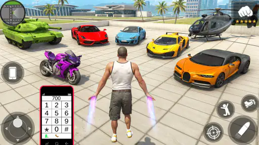 Rope City Gangster Open World 7
