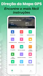 Rota Mapa Navegação caminho 1