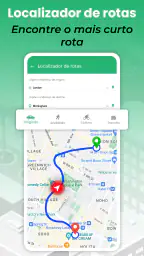Rota Mapa Navegação caminho 4