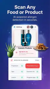 SafeAllergy - Allergen Scanner screenshot