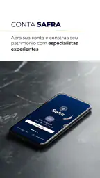 Safra: investimentos e conta 1