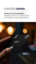 Safra: investimentos e conta 3