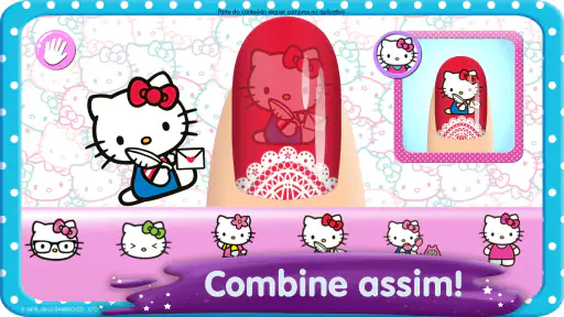 Salão de Beleza Hello Kitty 5