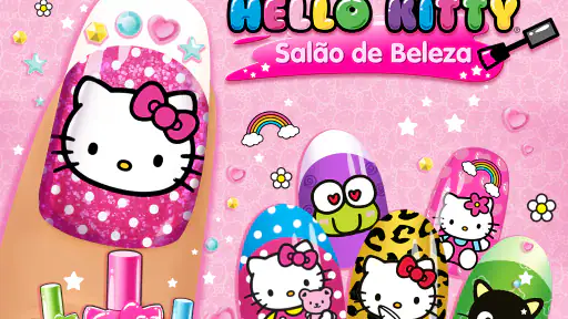 Salão de Beleza Hello Kitty 6