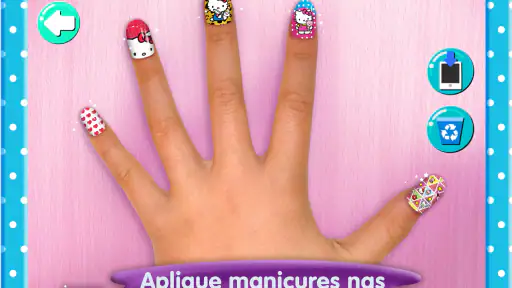 Salão de Beleza Hello Kitty 8