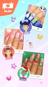 Salão manicure para meninas screenshot
