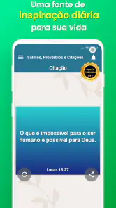 Salmos e Provérbios da Bíblia screenshot