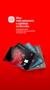 Santander Way: App de cartões screenshot
