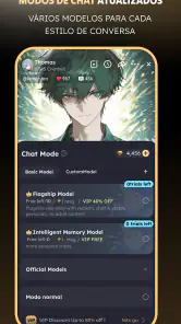 Saylo: Chat com Personagens AI screenshot