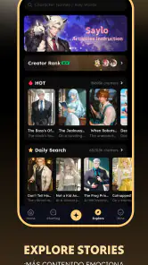 Saylo: Chat com Personagens AI screenshot