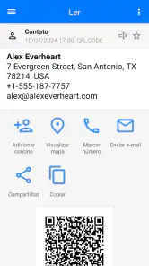 Scanner de QR Código de Barras screenshot
