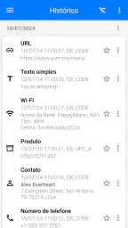 Scanner de QR Código de Barras 6