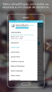 Secullum Ponto Web screenshot