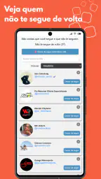 Seguidores & Não Seguidores 3