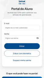 Senac Portal Aluno 1