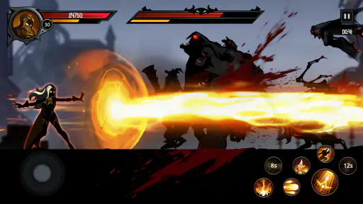 Shadow Knight Ninja Jogo Fight 5