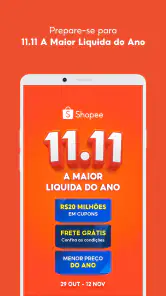 Shopee: 11.11 A Maior Liquida screenshot