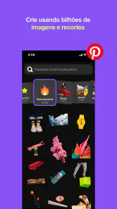 Shuffles do Pinterest screenshot