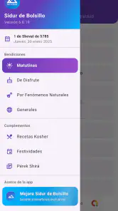 Sidur de Bolso screenshot