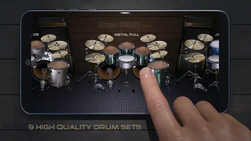 Simple Drums Basic: Bateria 3D 2