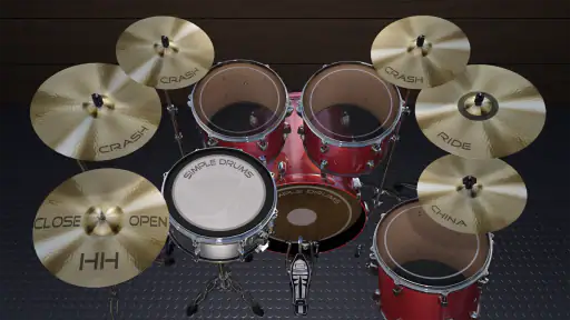 Simple Drums Basic: Bateria 3D 4